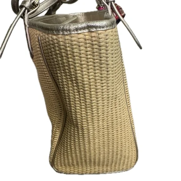 Tory Burch Raffia York Natural Straw Tote - Picture 6 of 13